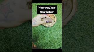 Waterproof hair filler powder from Amazon shortsviral ytstudio [upl. by Sadoff]