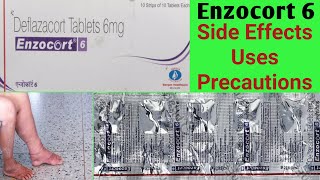 Enzocort 6mg tablet uses in hindi  Side Effect Enzocort । Midicine Hub [upl. by Nirda470]