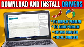 How to Install All Drivers in One Click  PCLaptop  DriverPack Solution Install 2024💻Fix All Issue [upl. by De]