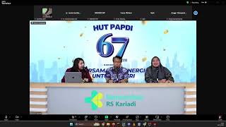 Seminar Awam Online “Kanker Usus amp Kanker Hati Obesitas Gagal Jantung Deteksi Diniquot [upl. by Ekenna]