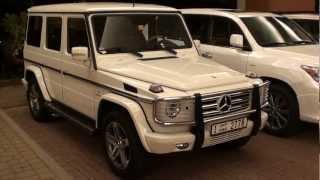 G55 AMG MercedesBenz in white  walk around and details [upl. by Burhans]