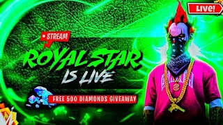 Royal Star Live is live royalstaryt raister royalstar freefire [upl. by Oirazan143]