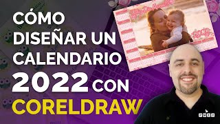 Cómo Diseñar un Calendario 2022 para el Día de la Madre con CorelDraw [upl. by Weinert]