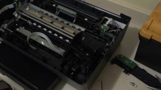 Como trocar cabeça impressao HP Officejet Pro 6230 [upl. by Rimaj]