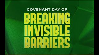 COVENANT DAY OF BREAKING INVISIBLE BARRIER  13 OCTOBER 2024  LIVING FAITH CHURCH GOSHEN [upl. by Enilrad]