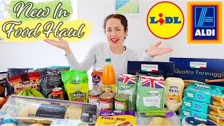 ALDI AND LIDL FOOD HAUL WITH PRICES  May 2021 NEW IN [upl. by Queri]