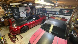 C5 Corvette Targa top rear seal change and a 90s lowrider throwback [upl. by Warrick]