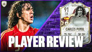 FIFA 23 ÜBERRAGENDER PREIS WORLD CUP ICON PUYOL PLAYER REVIEW [upl. by Ihdin327]