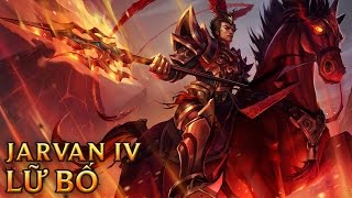 Jarvan IV Lữ Bố  Warring Kingdoms  Skins lol [upl. by Edith]