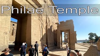 4k Tour of The Philae Temple in Aswan [upl. by Ahteres]