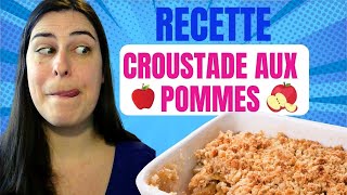 Recettes typiques du Québec  la croustade aux pommes [upl. by Letnahc26]