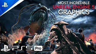 MindBlowing Unreal Engine 5 Games  PS5 PRO PC amp XBOX  2024 amp 2025 [upl. by Yaras]