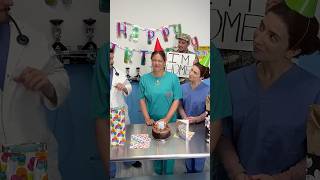 Soldier returns home to surprise nurse wife on her birthday 🥹 [upl. by Llewop]