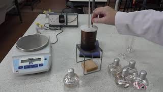 Enthalpy of combustion of ethanol C0096 [upl. by Lawry380]