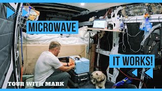 Victron Inverter  Microwave Works  VANLIFE [upl. by Valaria]