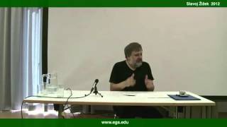 Slavoj Žižek The Function of Fantasy In The Lacanian Real 2012 [upl. by Aila]