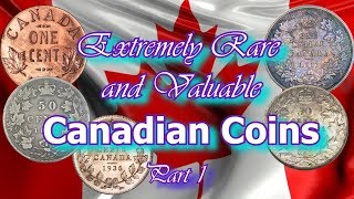 Most Rare and Valuable Canadian Coins Worth a Lot of Money Part 1 of 3 [upl. by Sonaj479]