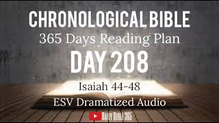 Day 208  ESV Dramatized Audio  One Year Chronological Daily Bible Reading Plan  Jul 27 [upl. by Renwick]