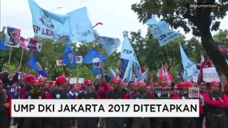 Upah Minimum Jakarta 2017 Jadi Rp 33 Juta [upl. by Arria]