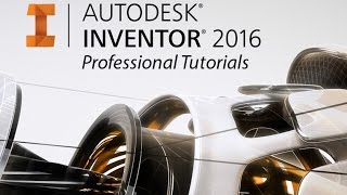 Beginner Tutorial 1  Autodesk Inventor 2016  Extruding 3D Solids Part 1 [upl. by Anama]