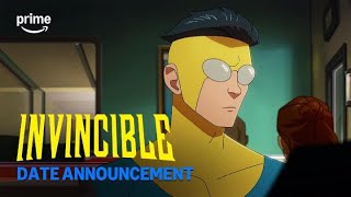 Invincible S3 Date Reveal  Prime Video [upl. by Jecoa177]