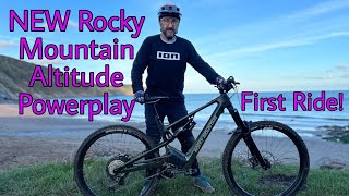 2022 Rocky Mountain Altitude Poweplay EXCLUSIVE FIRST RIDE REVIEW [upl. by Hnaht]