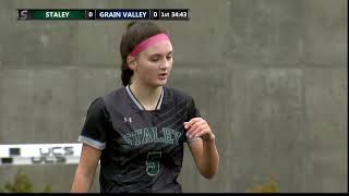 Staley vs Grain Valley Girls Soccer 03 22 2023 [upl. by Anaeli]