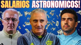 10 Técnicos Mais bem pagos Do Futebol Brasileiro Em 2023💵 [upl. by Muns]