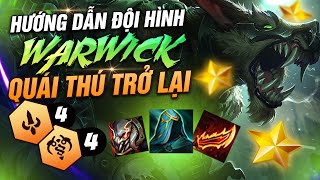 HƯỚNG DẪN ĐỘI HÌNH WARWICK THÁCH ĐẤU HÓA KỸ CARRY  QUÁI THÚ XỔNG CHUỒNG MÙA 9  HƯỚNG DẪN ĐỘI HÌNH [upl. by Rape]