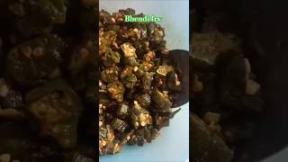 bhendifry fry recipe yt ytshortsindia subscribe supportme like ladyfinger [upl. by Annelg477]