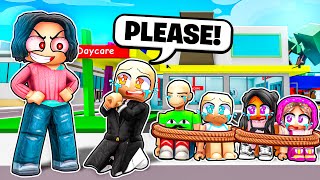 DAYCARE CRAZY SINGING SUB SON  Roblox Funny Moments Brookhaven 🏡RP [upl. by Loralie]