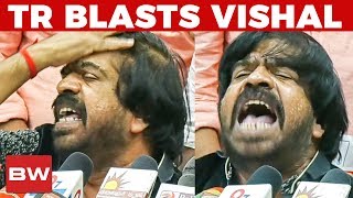 quotஆம்பளனு படத்துல நடிச்சா போதாதுquot T Rajendar Blasts at Vishal [upl. by Ffej840]