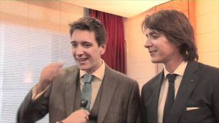 THE WEASLEY TWINS James and Oliver Phelps Interview in UCD [upl. by Nayr]