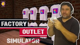 FACTORY OUTLET SIMULATOR  SIMULADOR DE FÁBRICA E LOJA DE ROUPAS  INICÍO DE GAMEPLAY [upl. by Sirroned719]