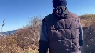 Walking some of the trails at Black Point fishing in Narragansett [upl. by Mavis105]