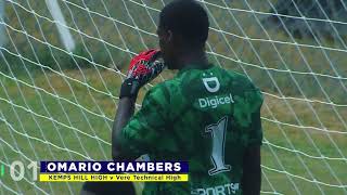 Omario Chambers save for Kemps HIll High vs Vere Technical is the SBF save of the week for Week 2 [upl. by Tarsuss]