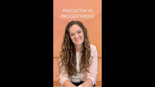 Progesterone VS Progestin [upl. by Cloots457]