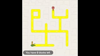 Blockly games Maze level 10 [upl. by Chong]