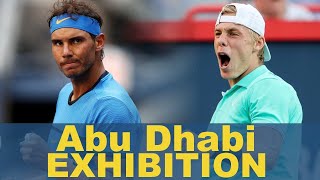 Rafael Nadal vs Denis Shapovalov  ABU DHABI 2021 [upl. by Ttevy]