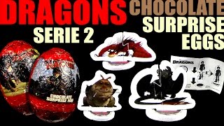 Dragons  NEUE SERIE  Schokoladen ÜEier Teil 3  Chocolate Surprise Eggs  Unboxing  Review [upl. by Annavaig]