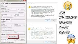 Cara mengatasi rufus ldlinuxsys Downloading amp ldlinuxbss Syslinux [upl. by Moncear667]