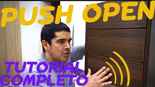 😎PUSH OPEN En Cajones💪Correderas COMO INSTALAR🎁TUTORIAL COMPLETO🎁2024 [upl. by Winou475]