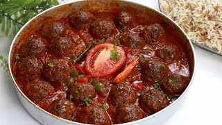 طبخ كباب داود باشا مع الرز وجبة متكاملة فخمة جروها Dawood Basha Meatballs Kofta Kebab Recipe [upl. by Enileuqkcaj]