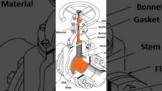 Inside view of gate valve machine plumbing plumber [upl. by Connors]