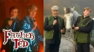 My Lovely Horse  Irelands Eurosong Eurovision Entry 1996  Father Ted [upl. by Glass]