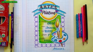 CARATULA DE ARTES PLASTICAS secundaria [upl. by Hemetaf]