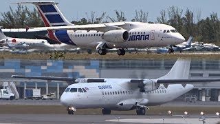 Cubana quotTurnaroundquot  Antonov 158ATR 72500  NassauBahamas [upl. by Nagard948]