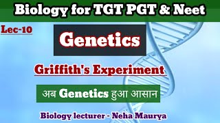 Griffiths Experiment to determine DNA as a genetic material [upl. by Niltak]