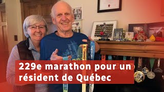 229e marathon pour un résident de Québec [upl. by Omero791]