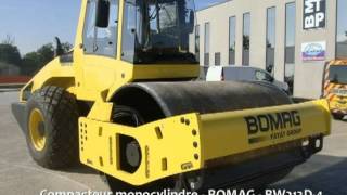 Compacteur monocylindre BOMAG BW213D4 [upl. by Bibbye]